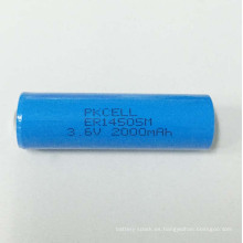 batería ER14505 de energía Batería de litio Li-SOCl2 de tamaño AA